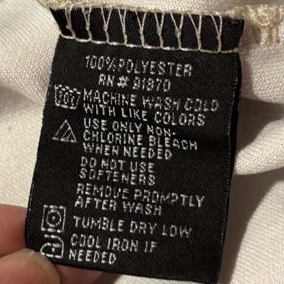 Pebble Beach Performance Golf Vest Sweater Men’s Size Large Tan Neutral 1/4 Zip - Picture 8 of 8